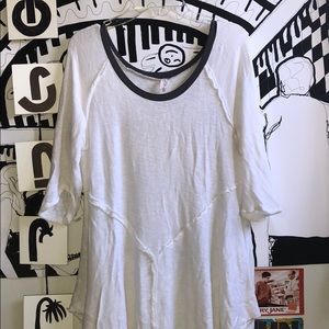 Free People 3/4 sleeve top